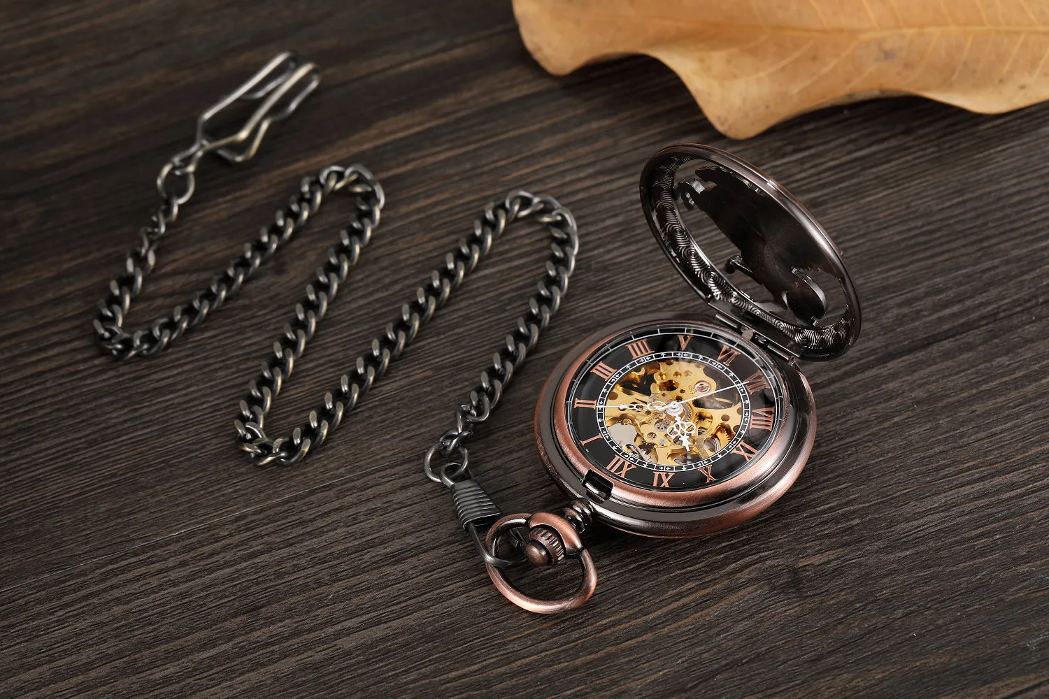 "The Pegasus" Hand-Wound Pocket Watch