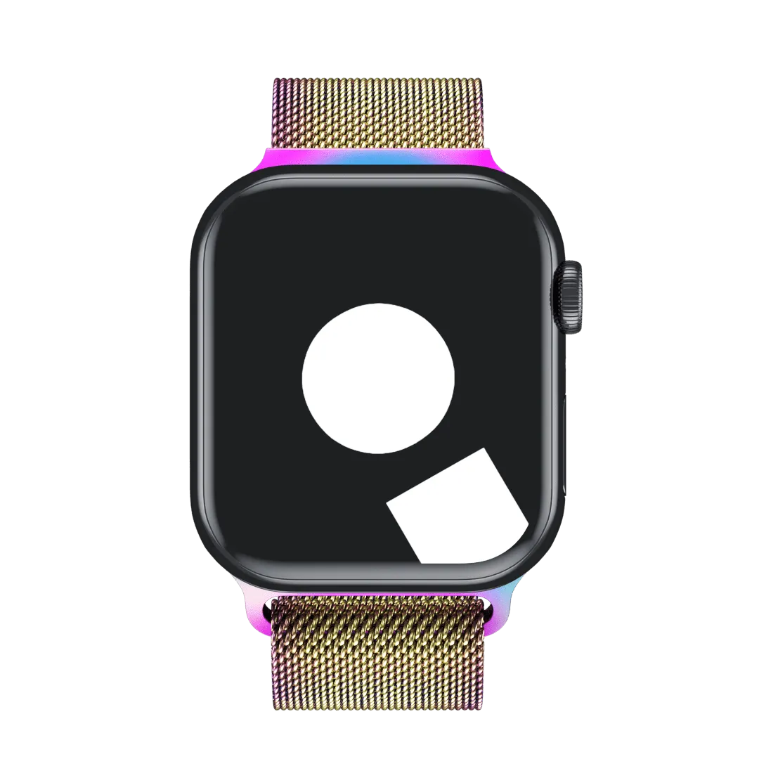 Rainbow Milanese Loop for Apple Watch