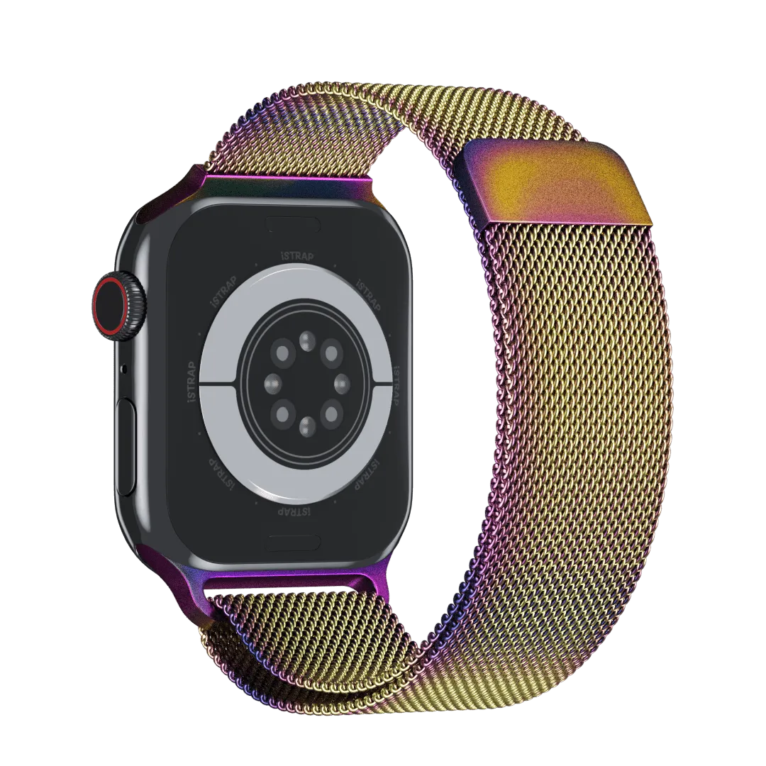 Rainbow Milanese Loop for Apple Watch