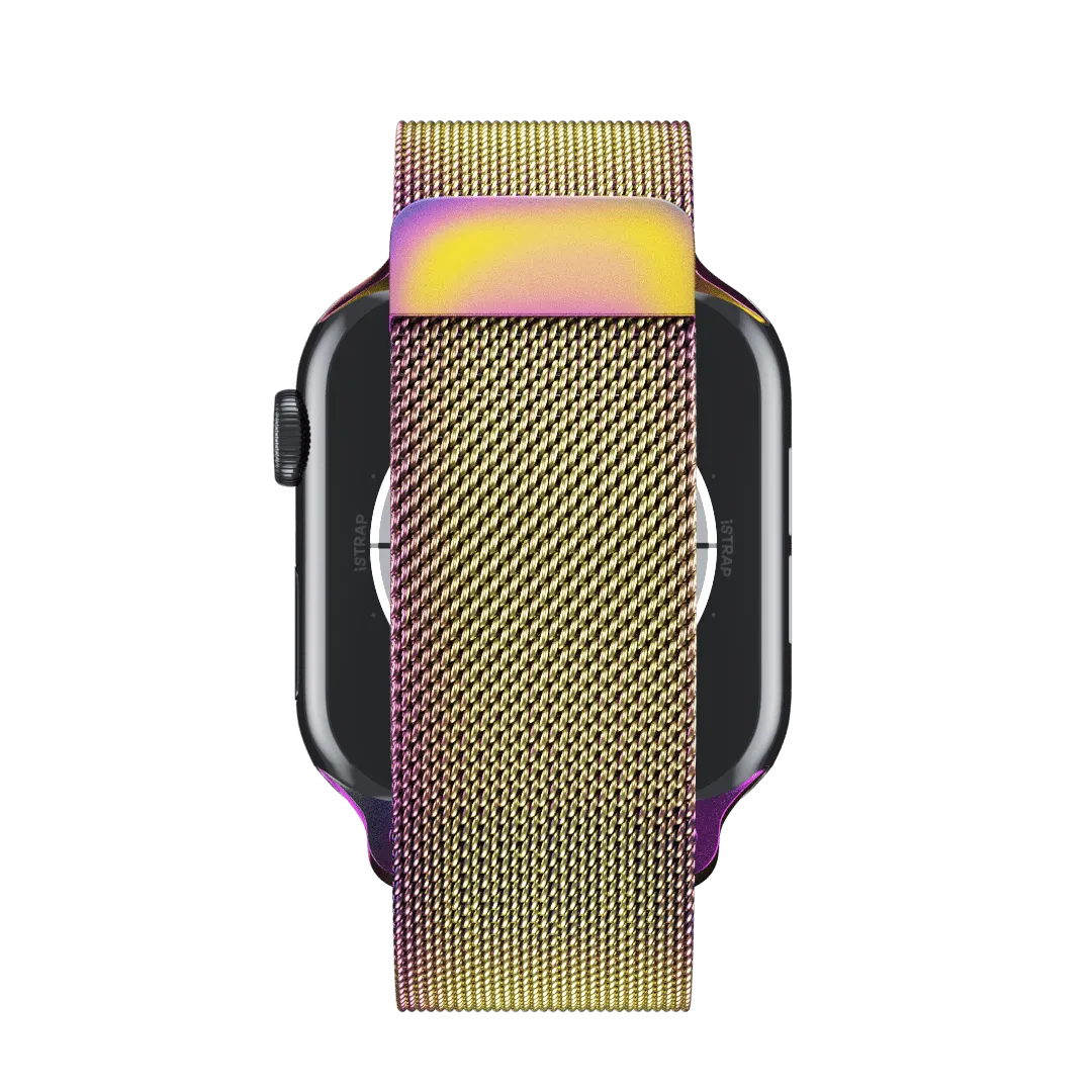 Rainbow Milanese Loop for Apple Watch