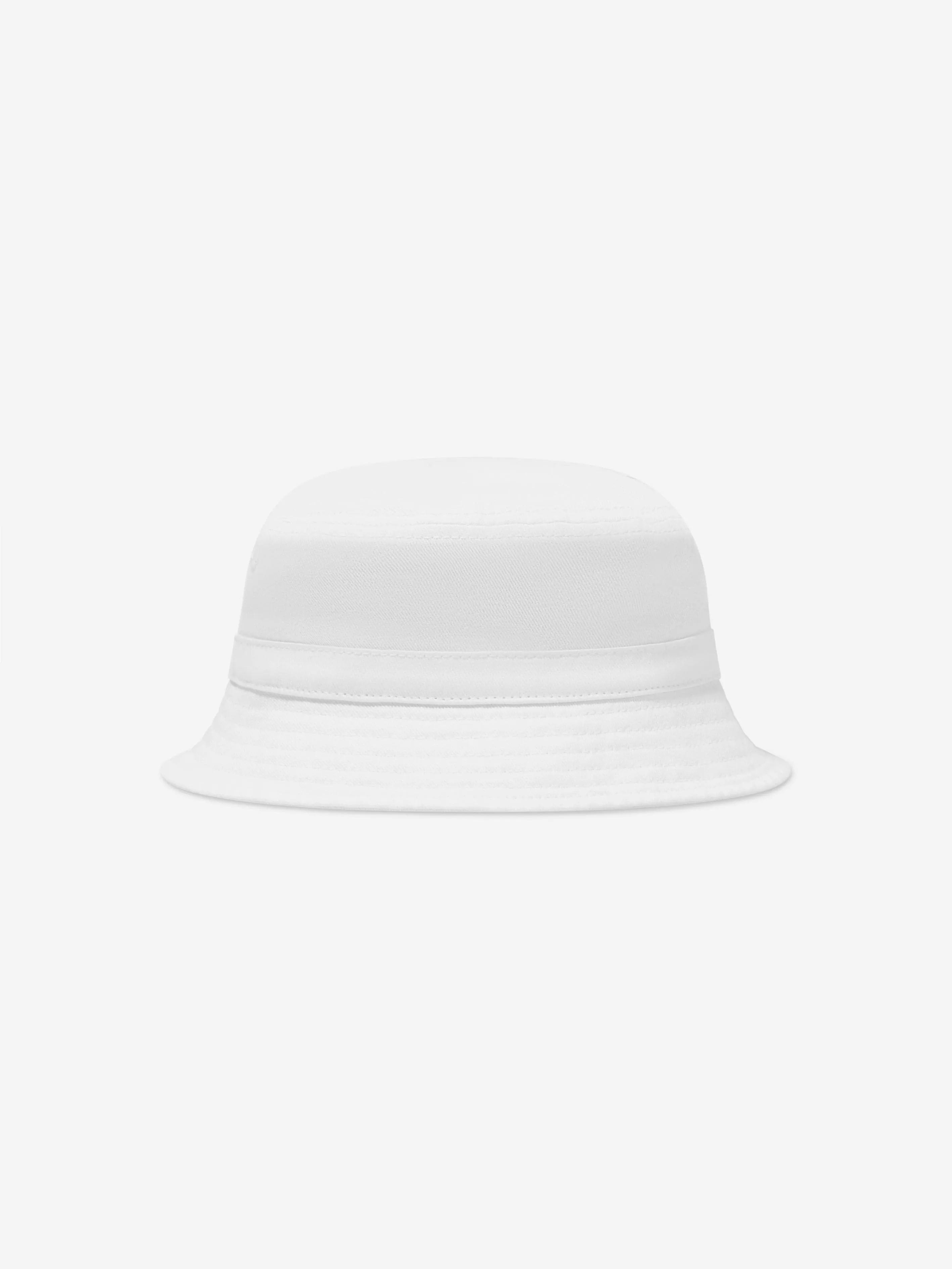 Ralph Lauren Boys Bear Bucket Hat in White