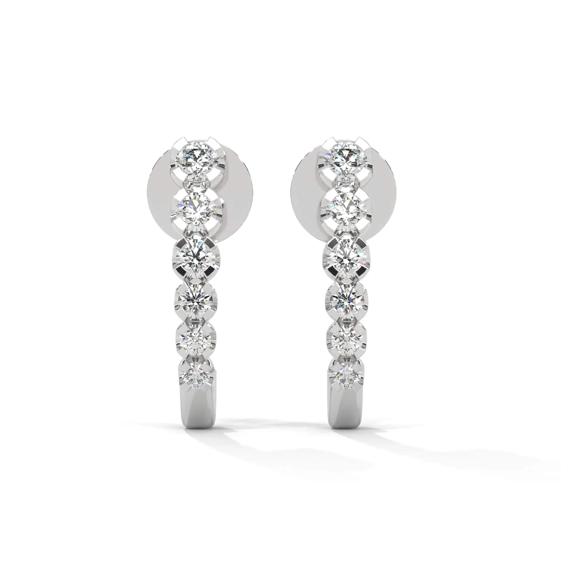 Rashi Silver Hoop Earrings for Women