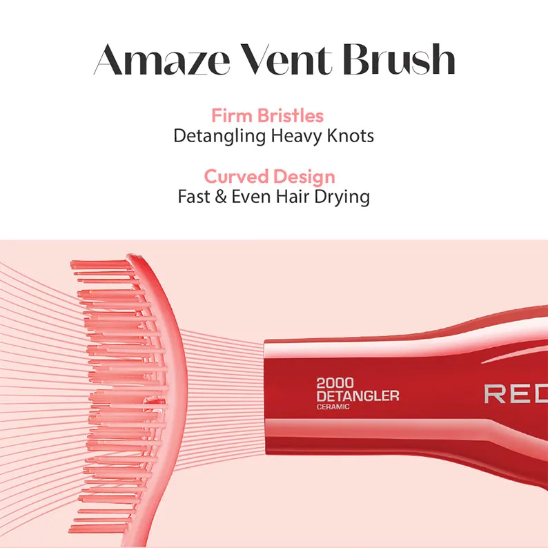 RED by KISS Flexible Amaze Oval Vent Brush #HH212