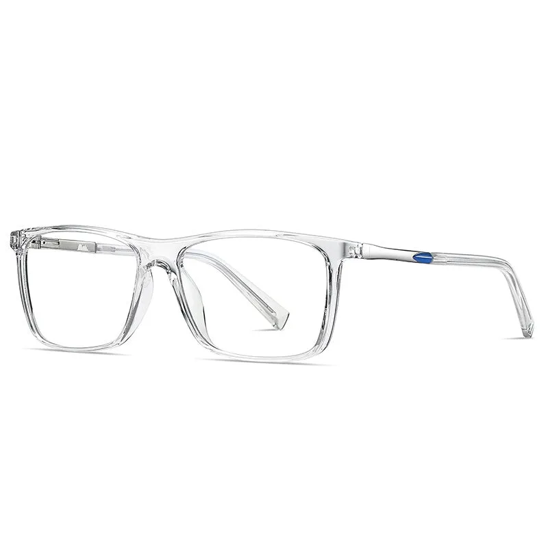 Reven Jate Unisex Full Rim Square Acetate Eyeglasses 2085