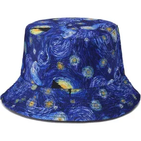 Reversible Printed Bucket hat JH892