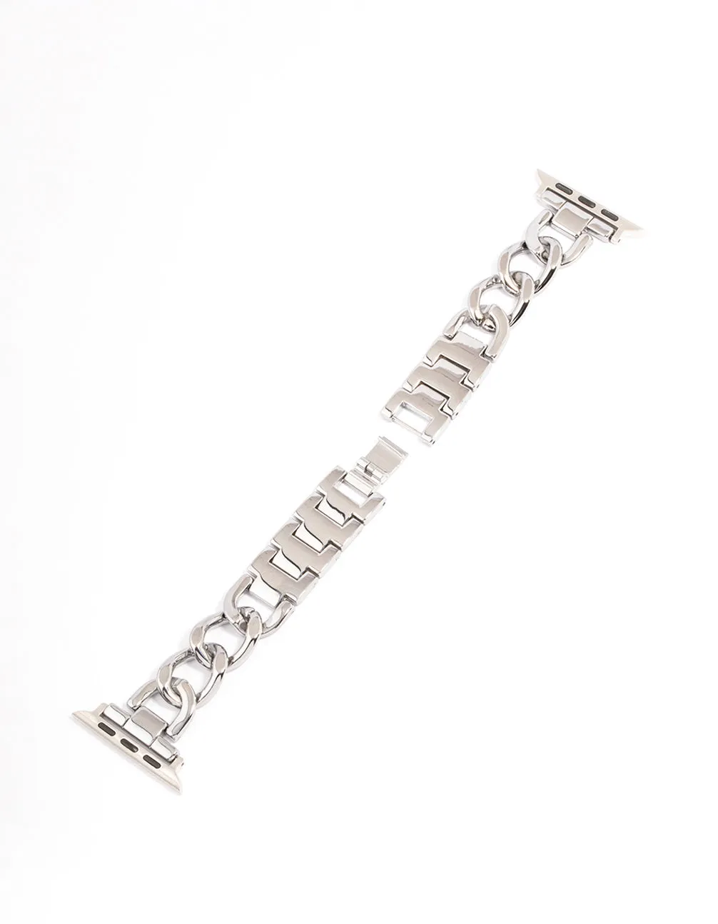 Rhodium Chain Watch Band 42/44/45mm