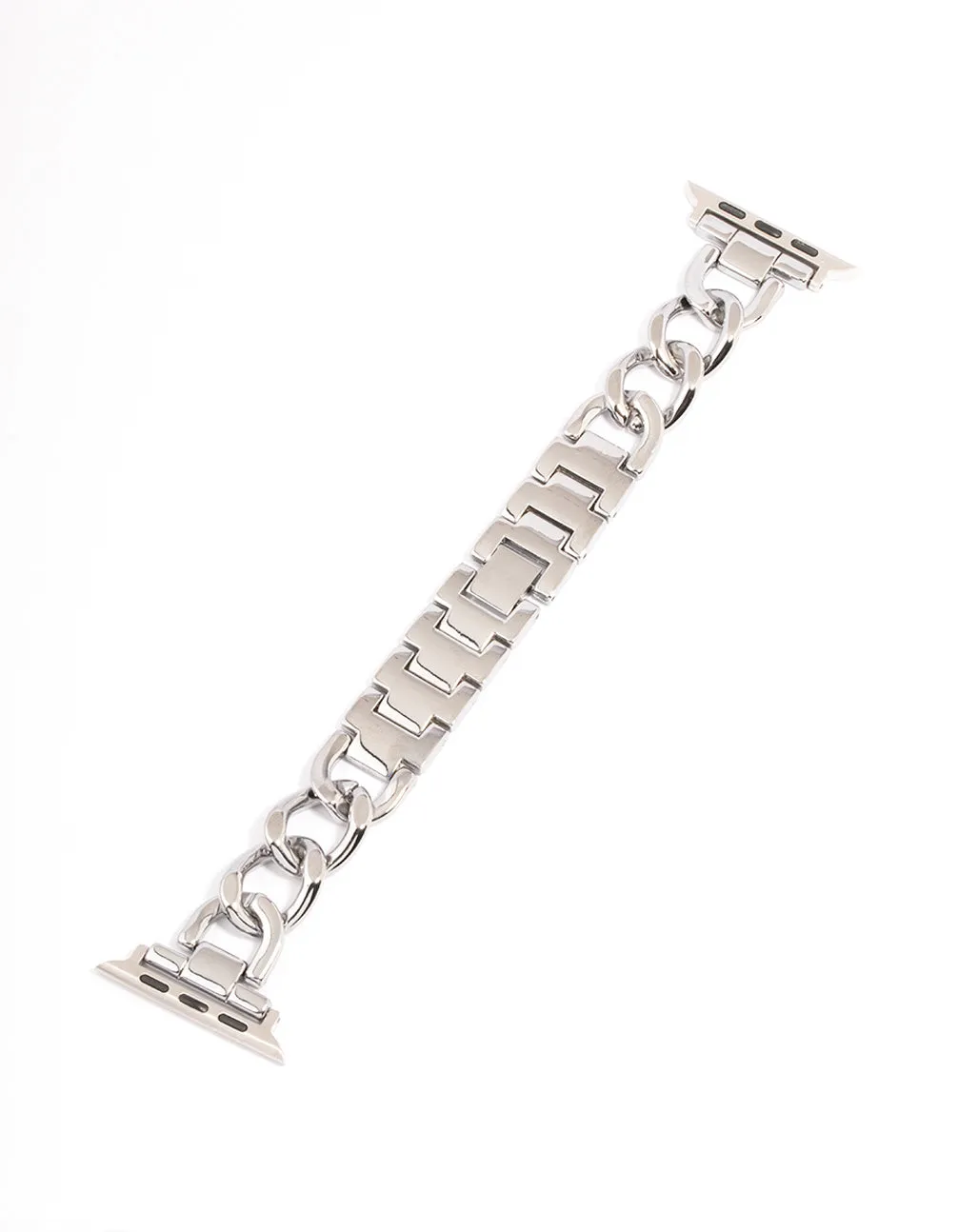 Rhodium Chain Watch Band 42/44/45mm