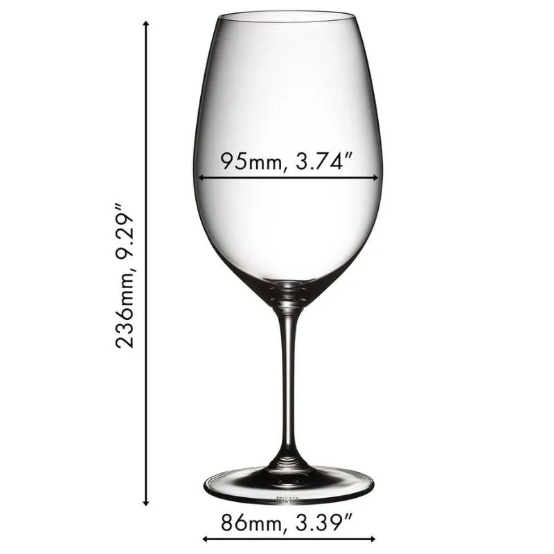 Riedel Vinum Syrah / Shiraz Glasses (Set of 4)