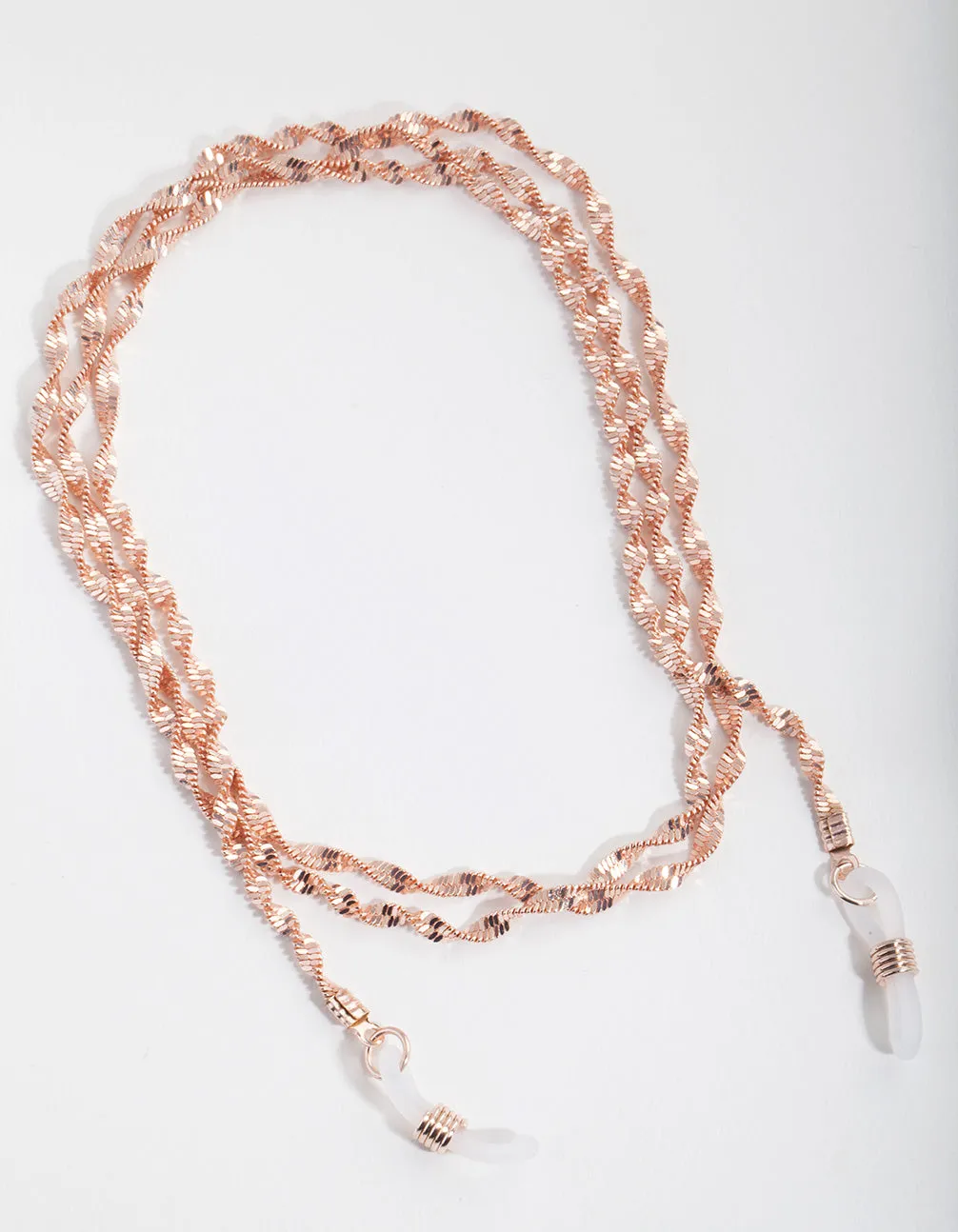 Rose Gold Twist Sunglasses Chain