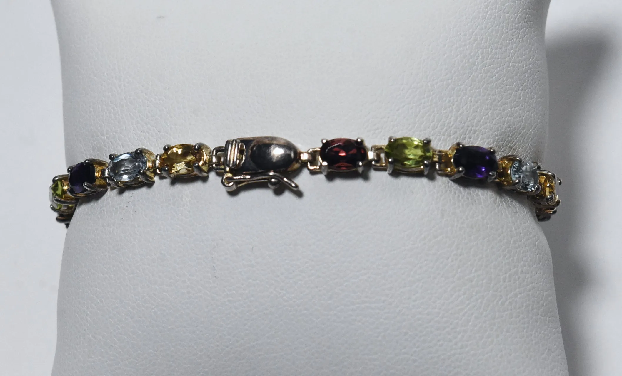 Ross-Simons - Sterling Silver Multi Gemstone Bracelet