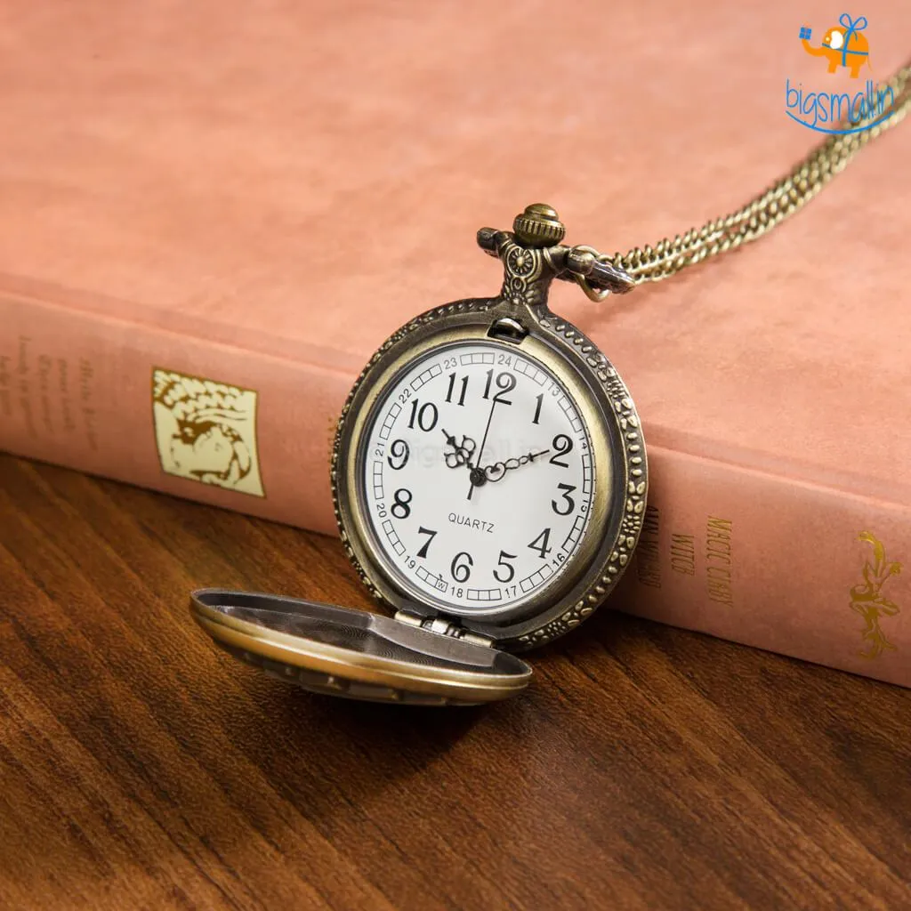 Royal Flush Pocket Watch