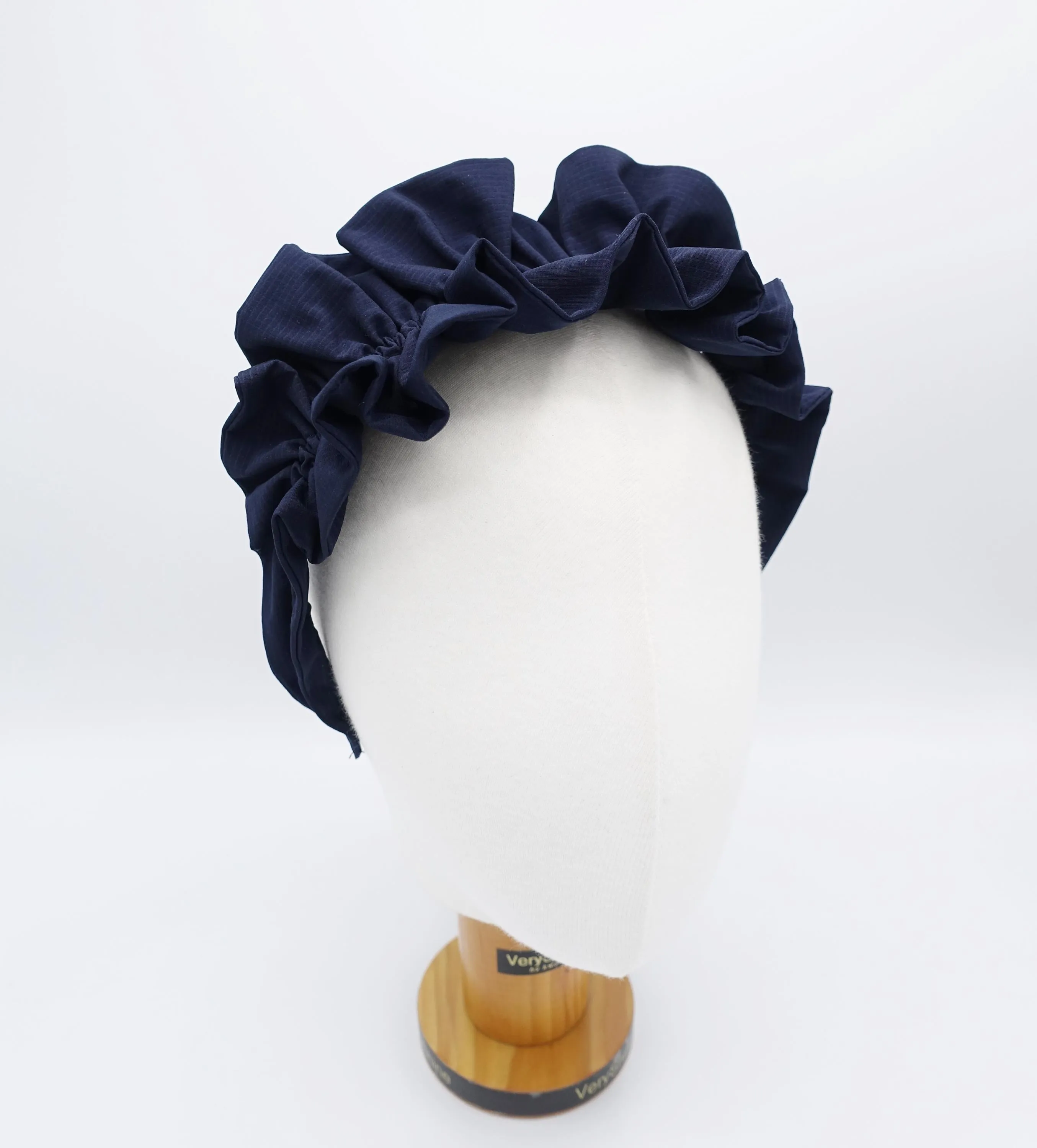 ruffled pleats headband