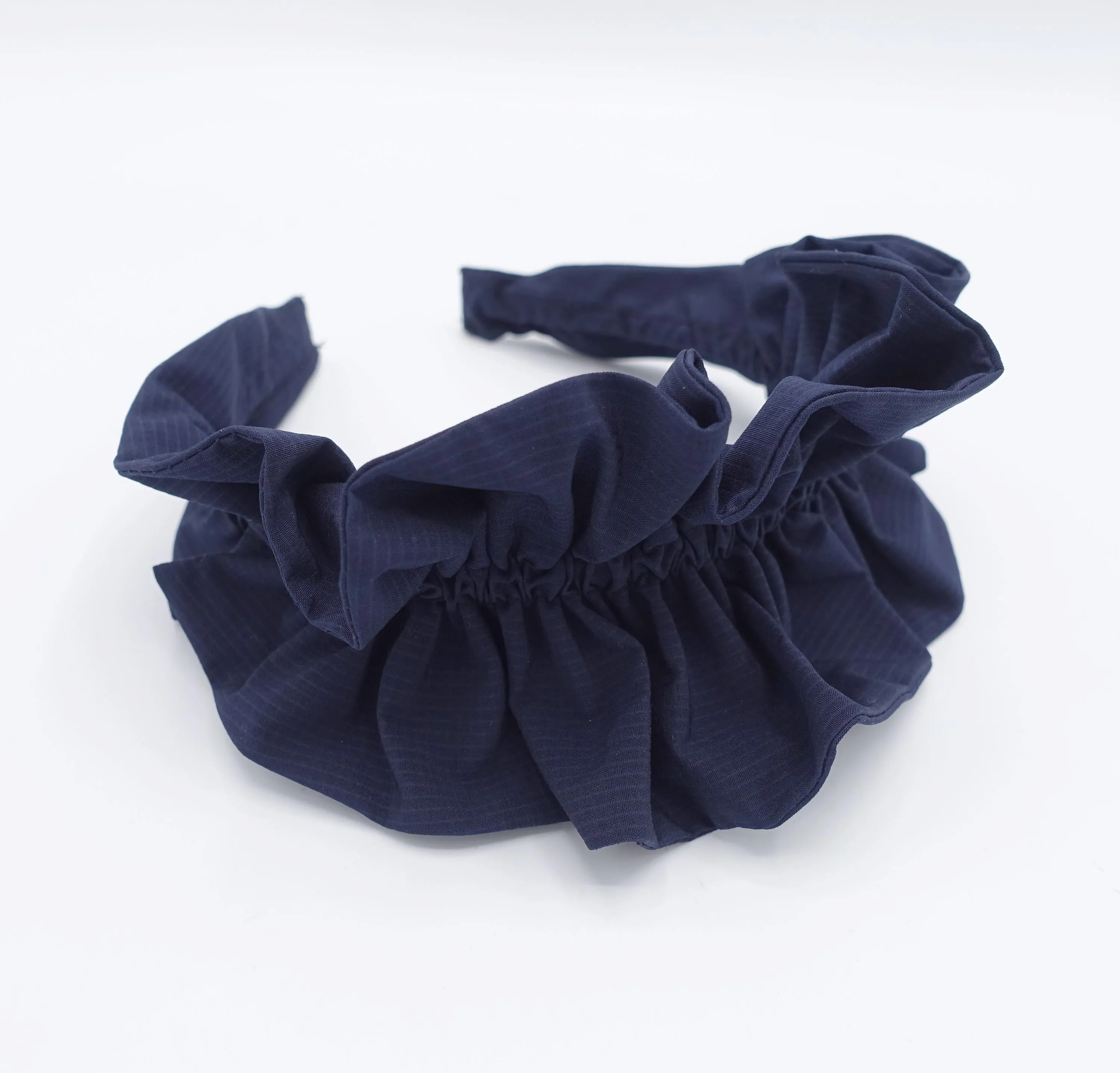 ruffled pleats headband