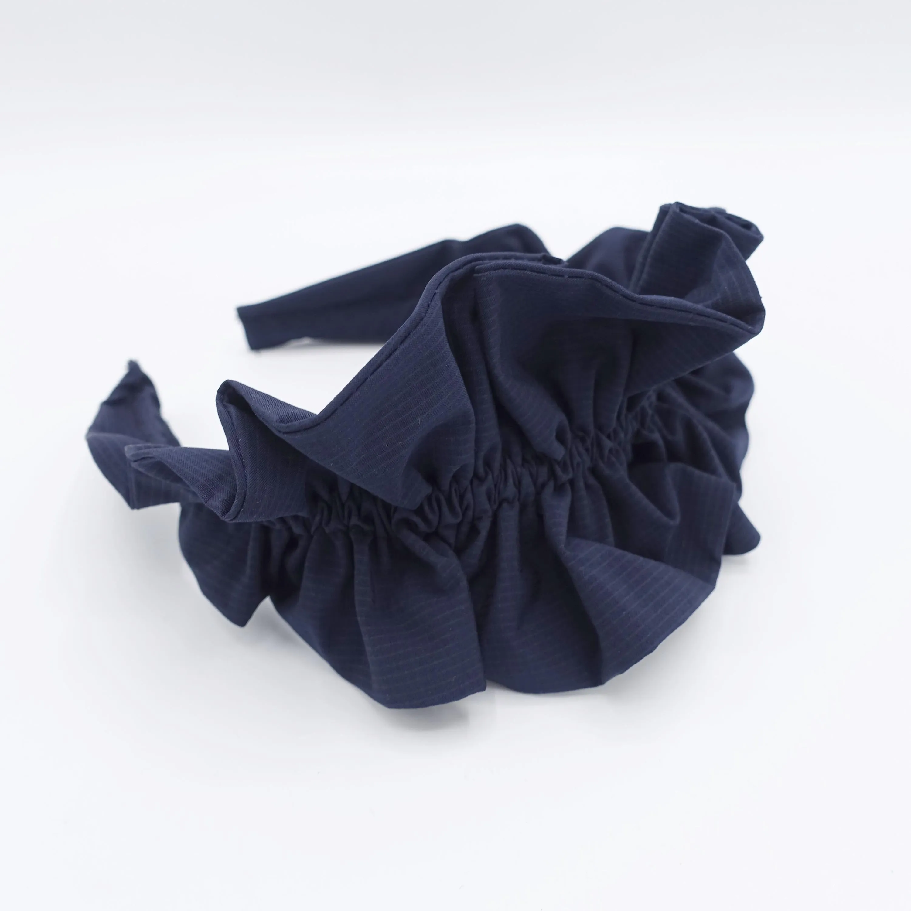 ruffled pleats headband