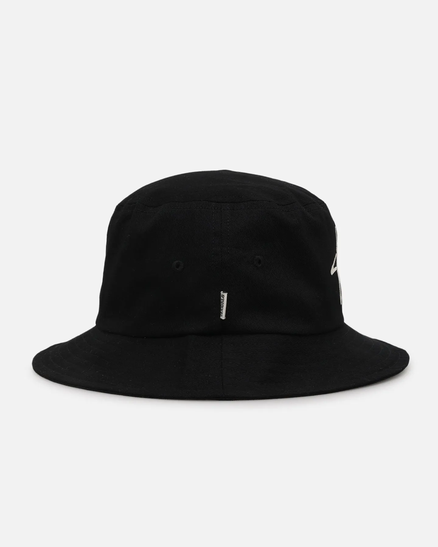 S Double Shawn Script Bucket Hat Black