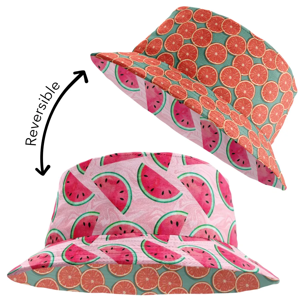 Shake Ya Melons - Bucket Hat Reversible Print