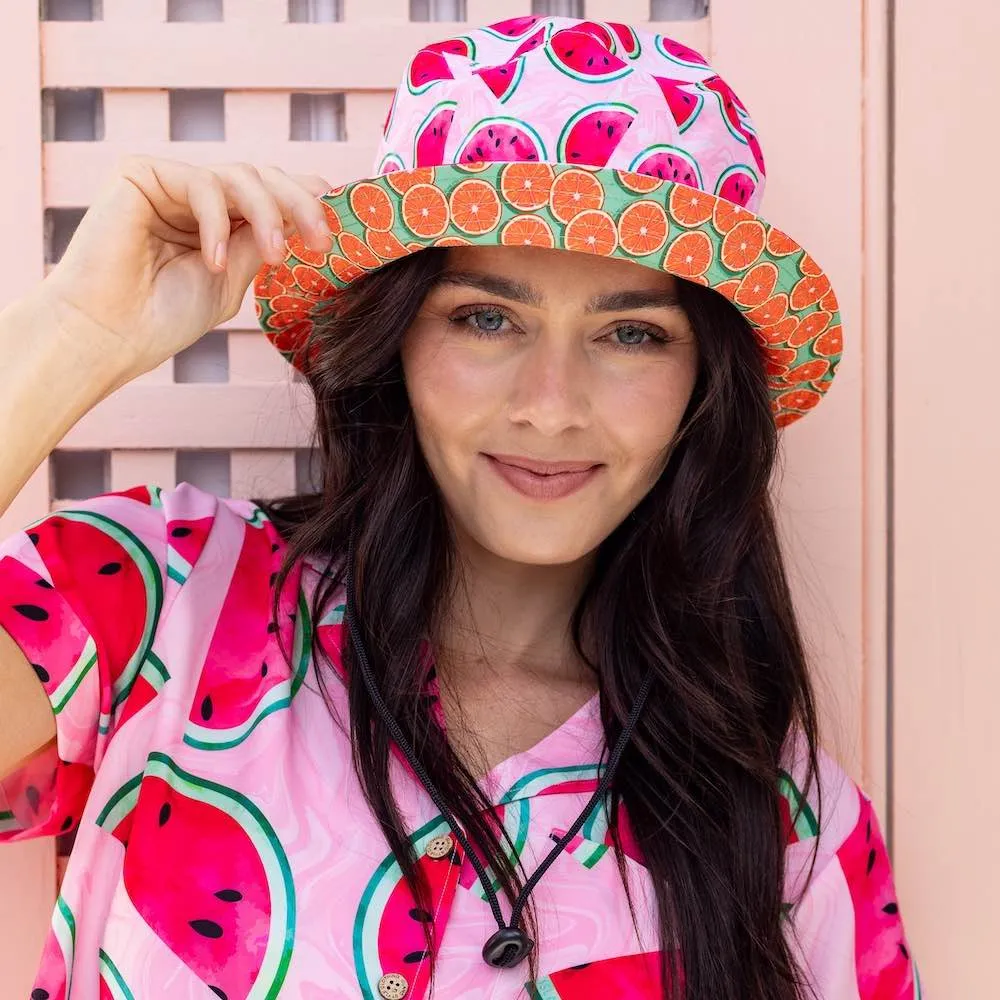 Shake Ya Melons - Bucket Hat Reversible Print