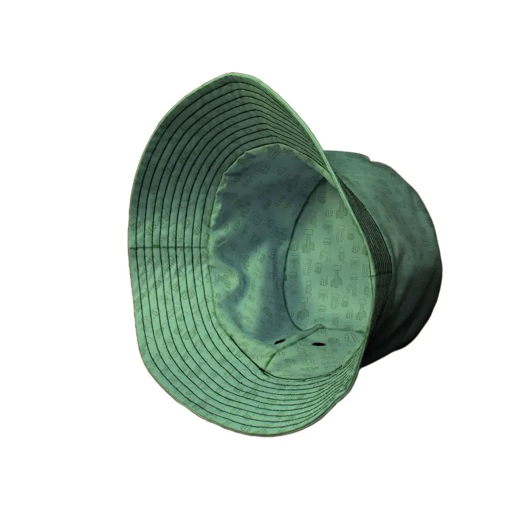 Simple Cactus Bucket Hat