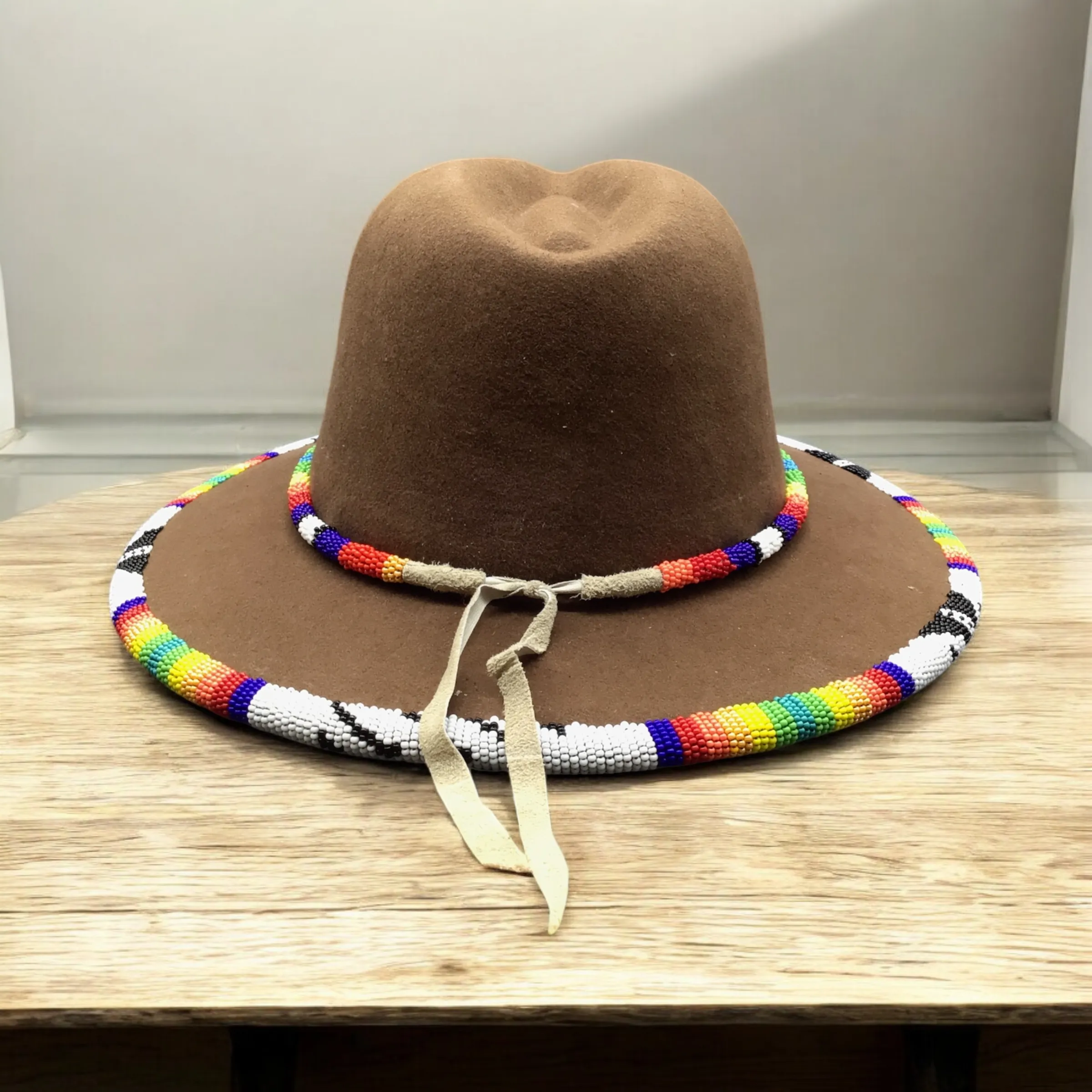 Size-59 Handmade Beaded Hat (13)