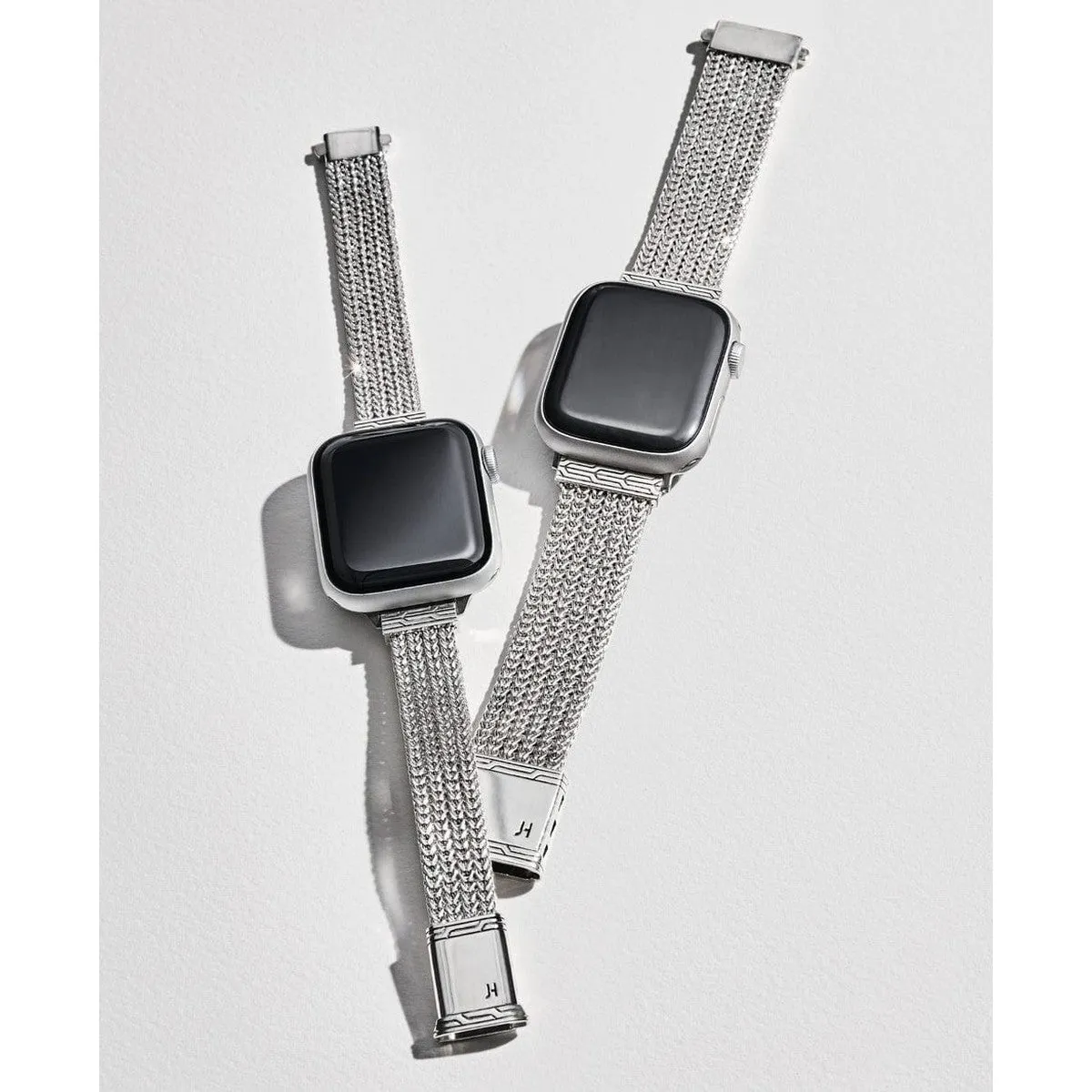 Smart Watch Strap, Sterling Silver, 12MM - WB98651