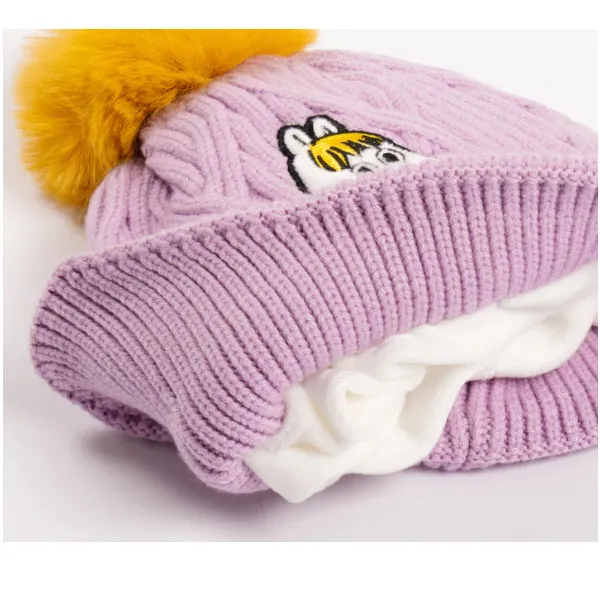 Snorkmaiden Winter Beanie Kids - Lilac