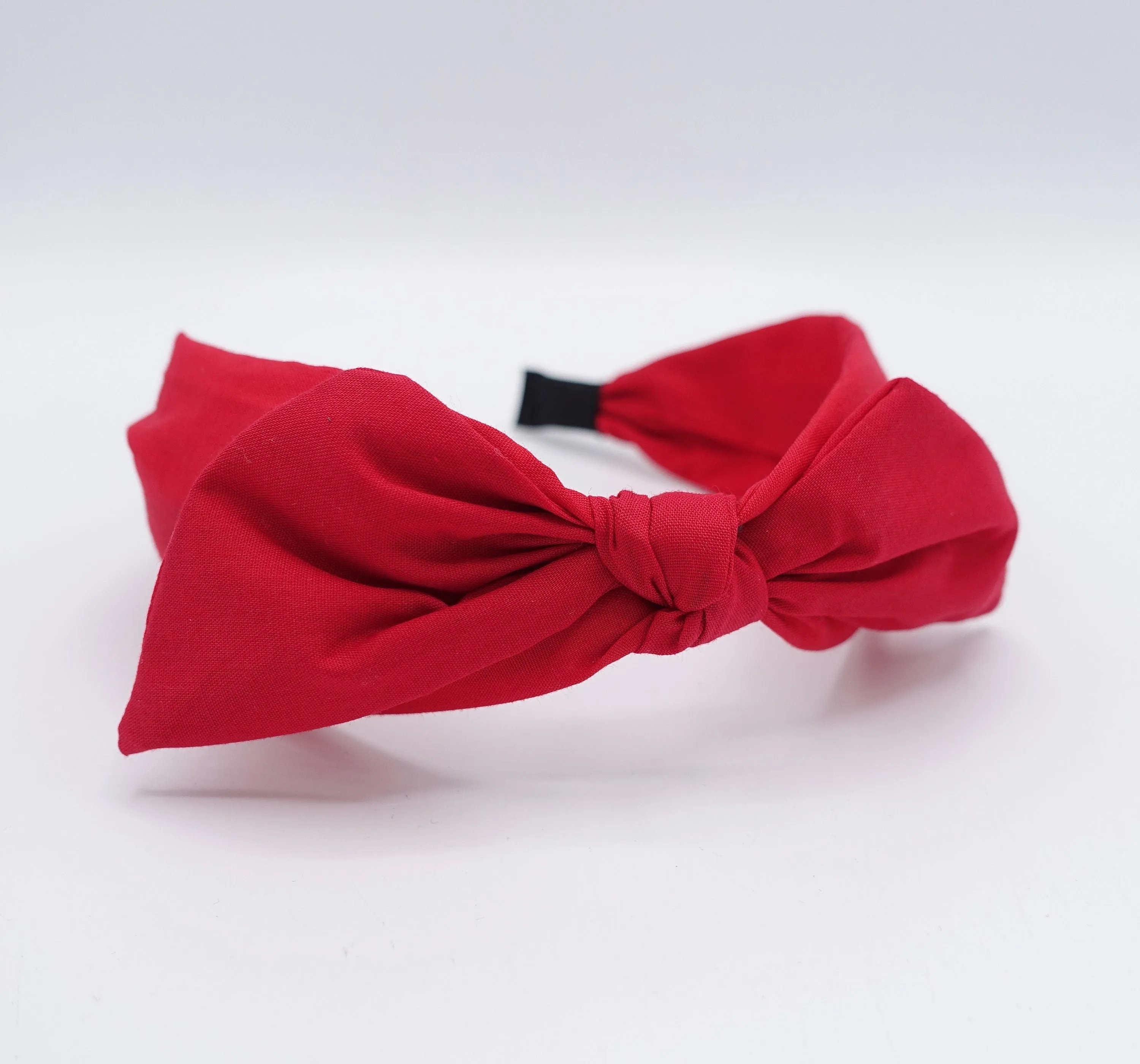 solid bow knot headband, casual headband, daily headband for women