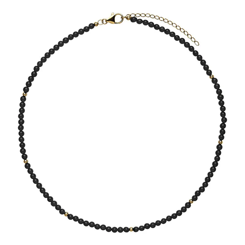 STARGAZER BLACK ONYX NECKLACE