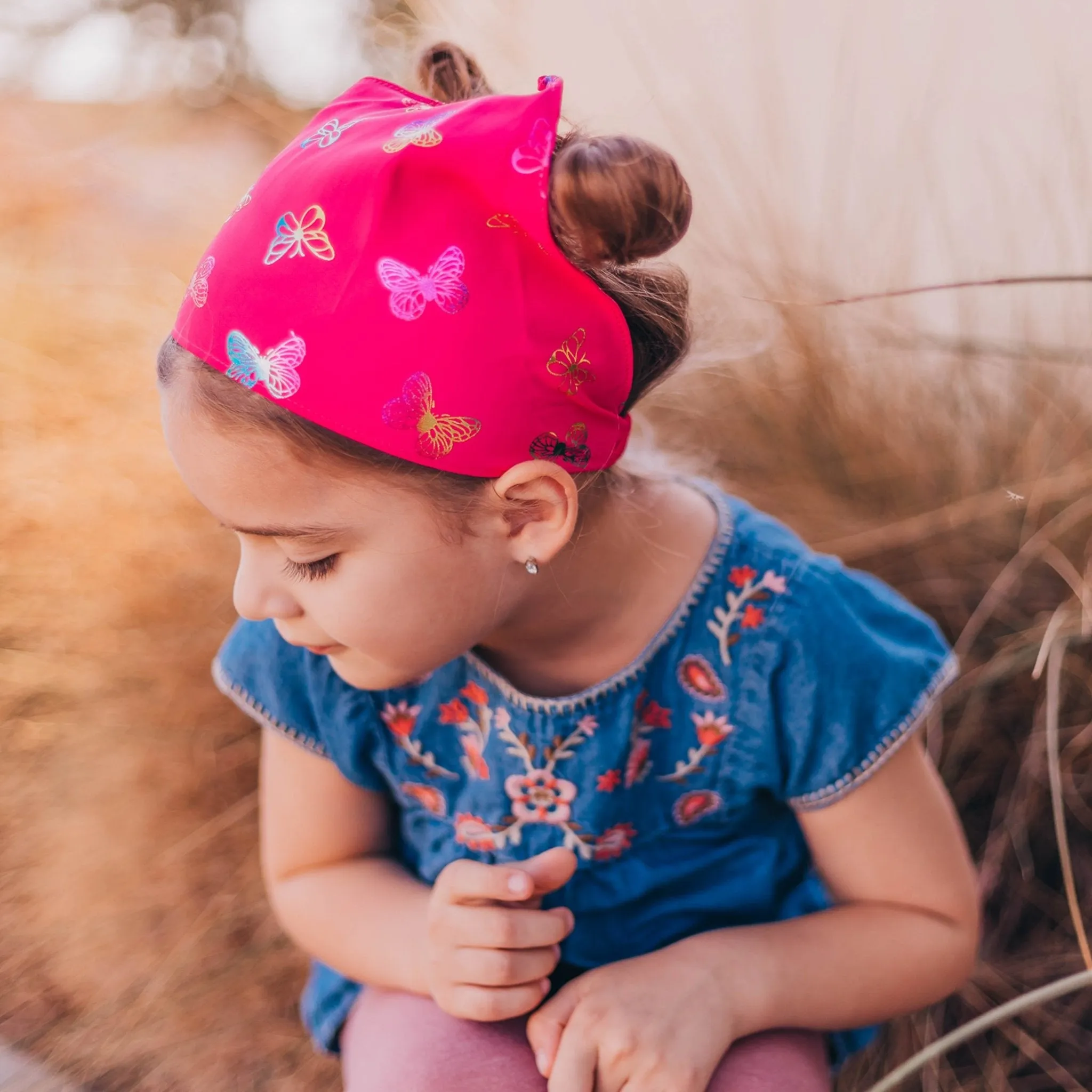 Stretch Butterfly Bandana Scarf Headband