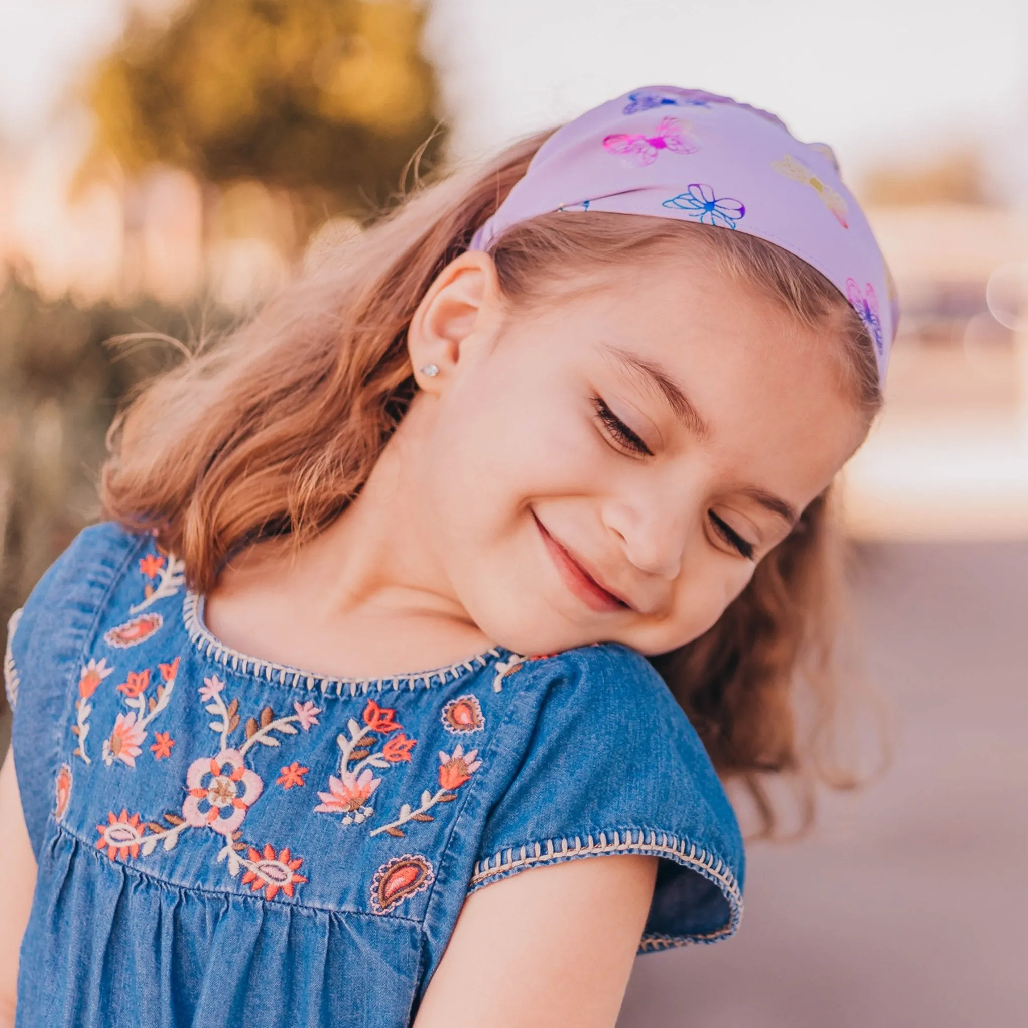 Stretch Butterfly Bandana Scarf Headband