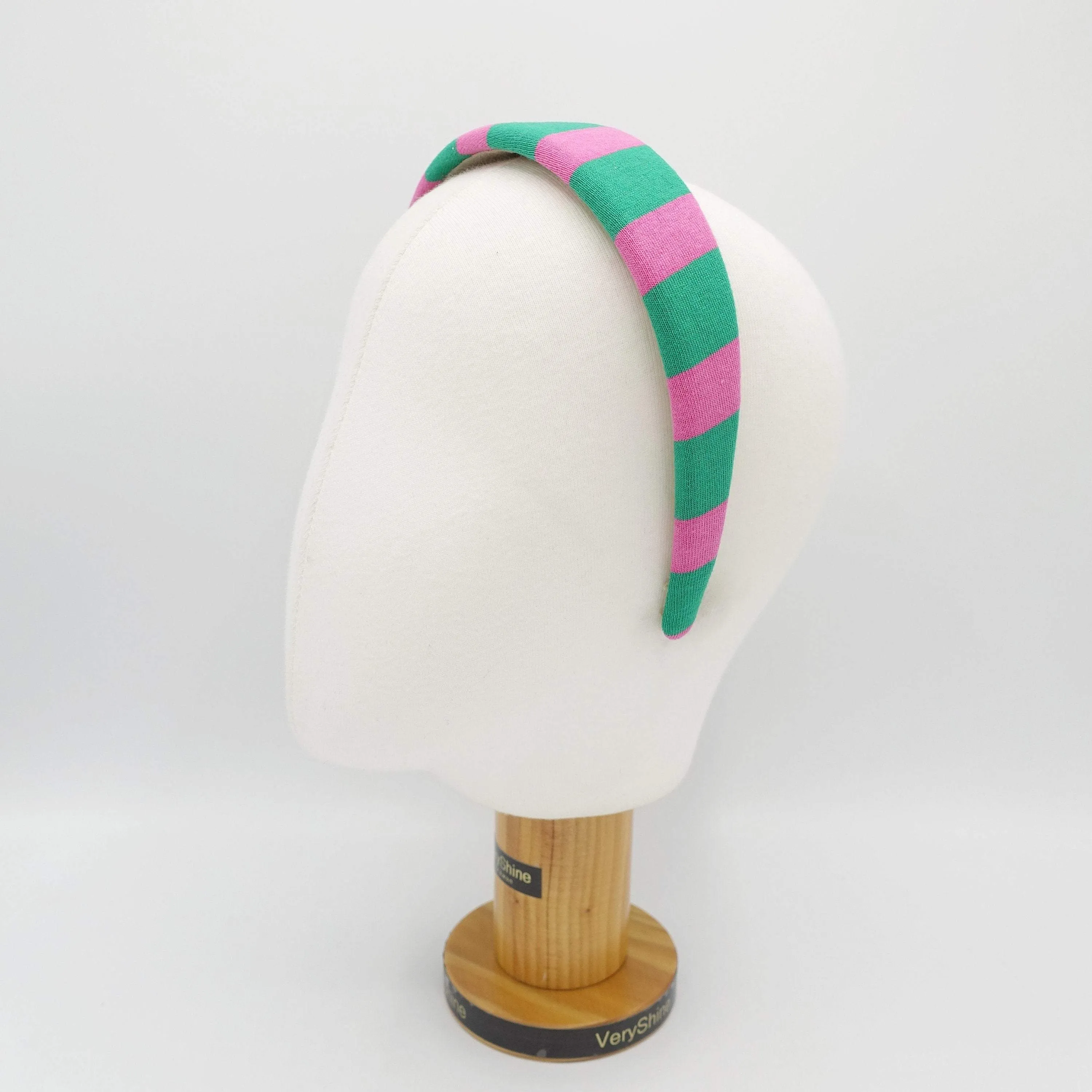 stripe padded headband