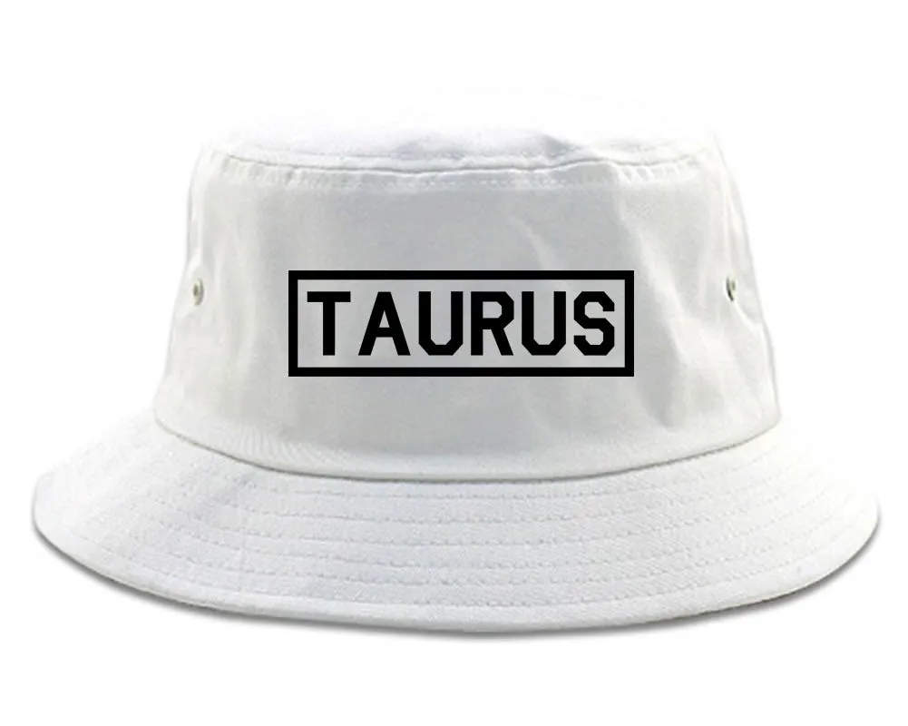 Taurus Horoscope Sign Mens Bucket Hat