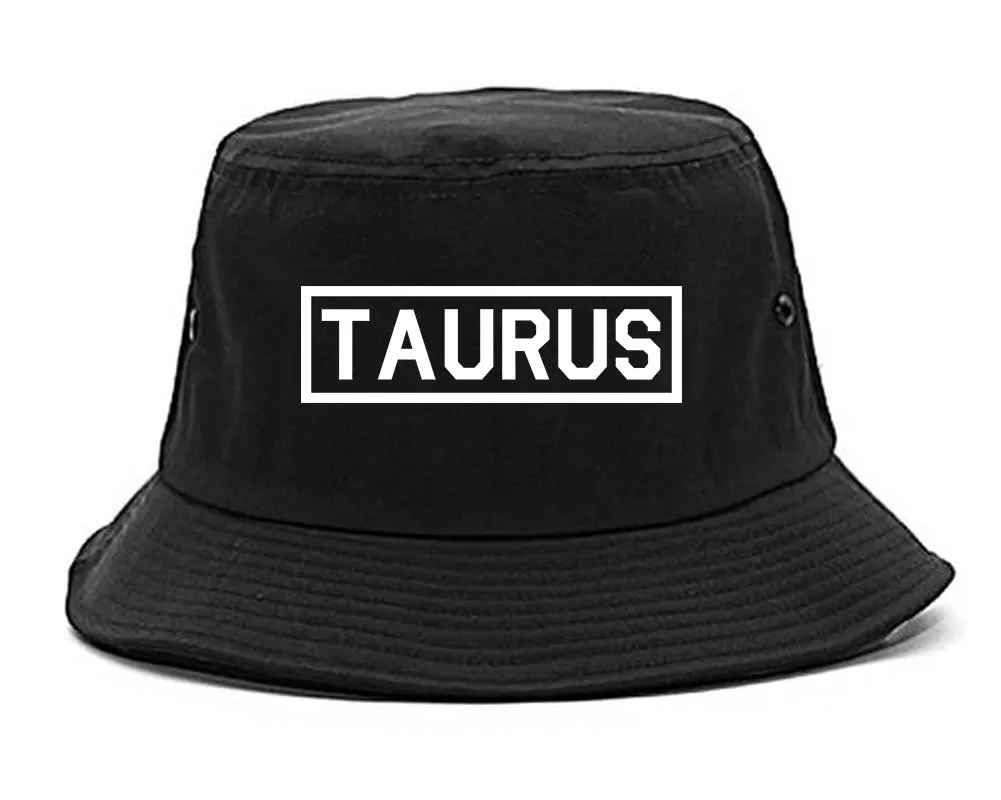 Taurus Horoscope Sign Mens Bucket Hat