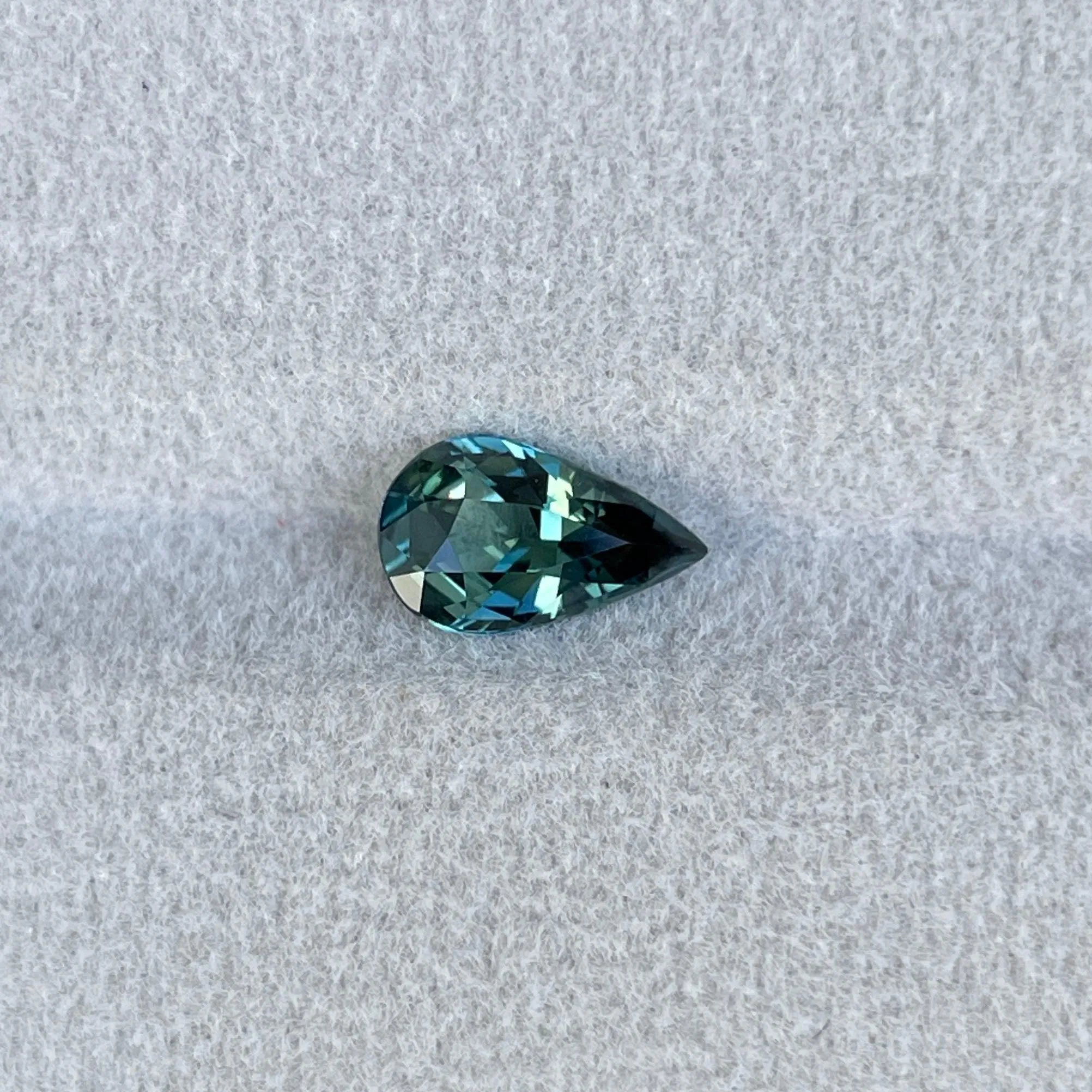 Teal Sapphire 1.10 Ct, Natural Teal Sapphire Ring, Teal Sapphire Engagement Ring, bespoke Ring, For Custom ring Loose gem