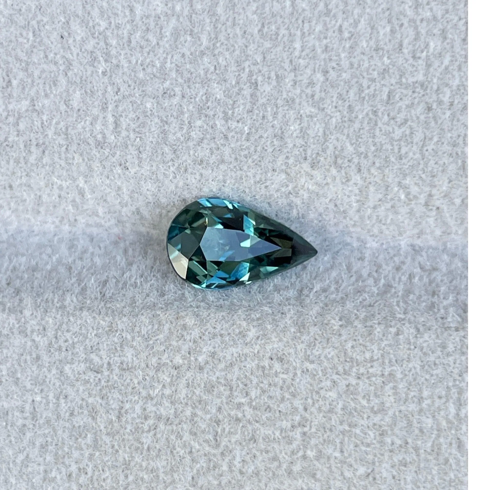 Teal Sapphire 1.10 Ct, Natural Teal Sapphire Ring, Teal Sapphire Engagement Ring, bespoke Ring, For Custom ring Loose gem