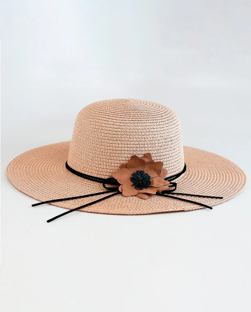 The Hat Depot - Wide Nature Straw Style Beach Sun Hat