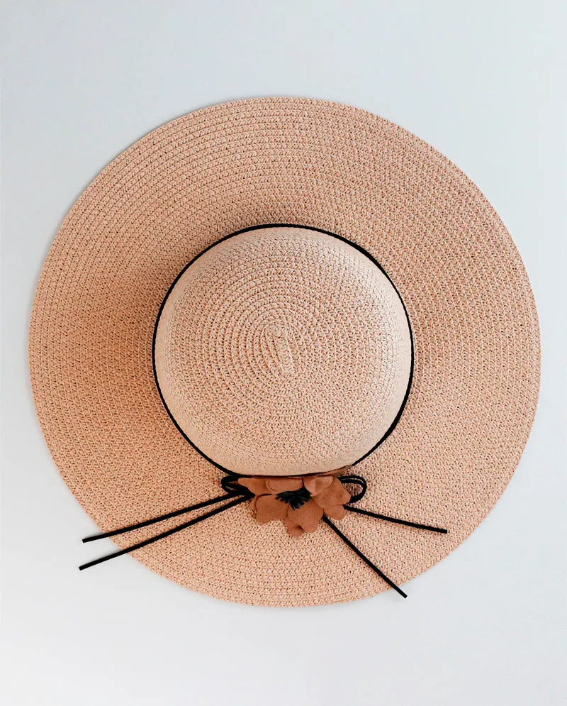 The Hat Depot - Wide Nature Straw Style Beach Sun Hat