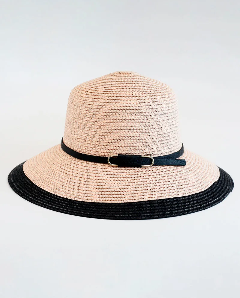 The Hat Depot - Wide Nature Straw Style Beach Sun Hat