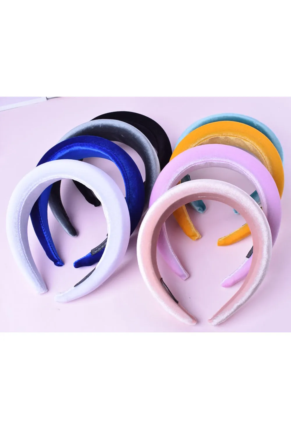 Thick Padded Velvet HAIRBAND Headbands