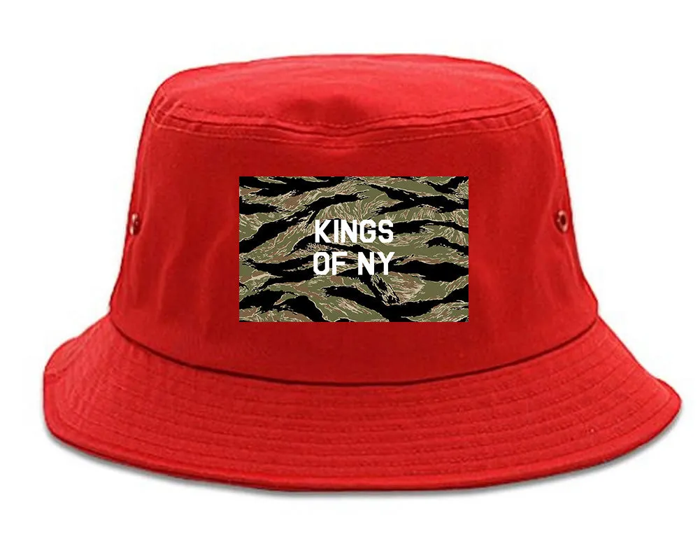 Tiger Stripe Camo Army Bucket Hat