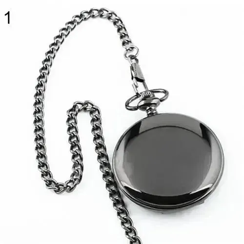 Timeless Steampunk Elegance: Vintage Quartz Pocket Watch for Men