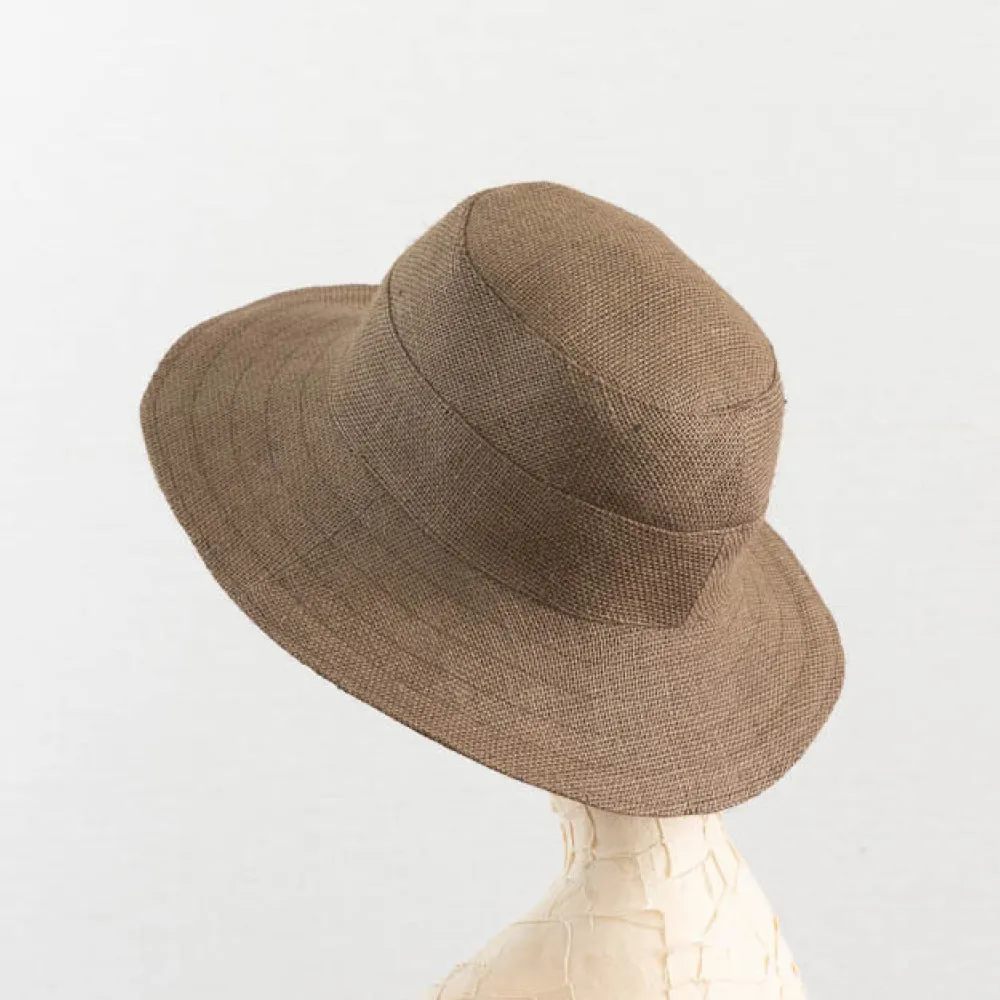 Tsuyumi Jute Mid Brim Bucket Hat