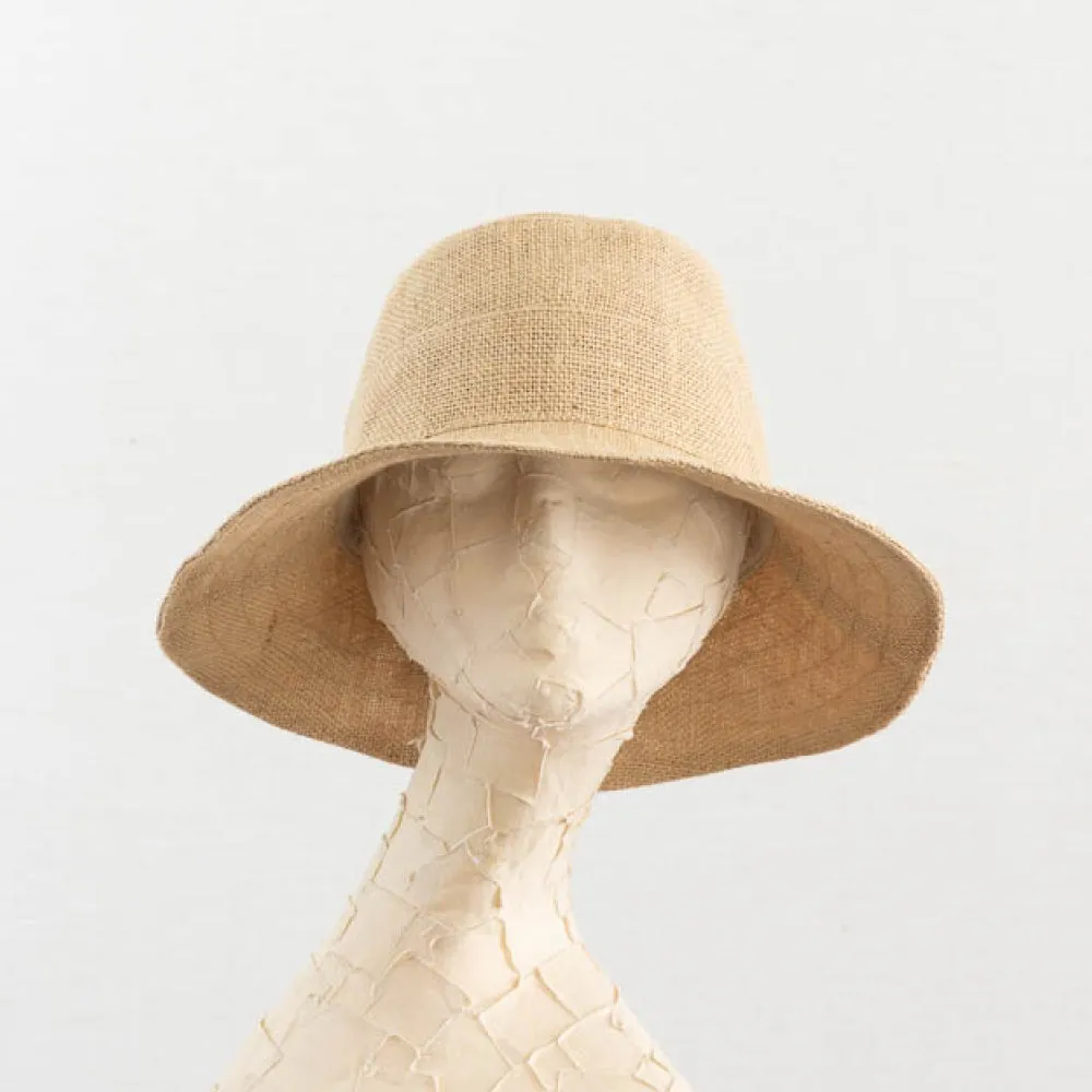 Tsuyumi Jute Mid Brim Bucket Hat