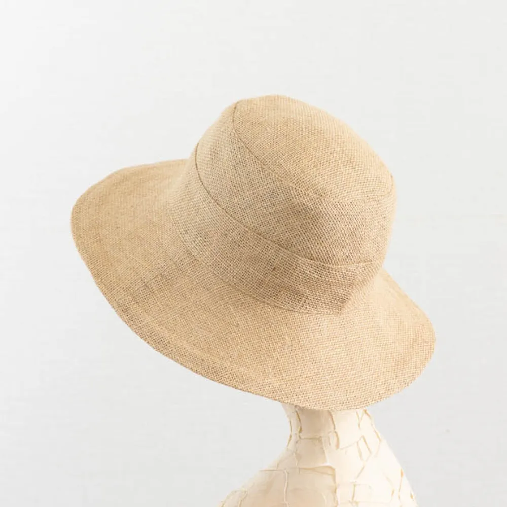 Tsuyumi Jute Mid Brim Bucket Hat