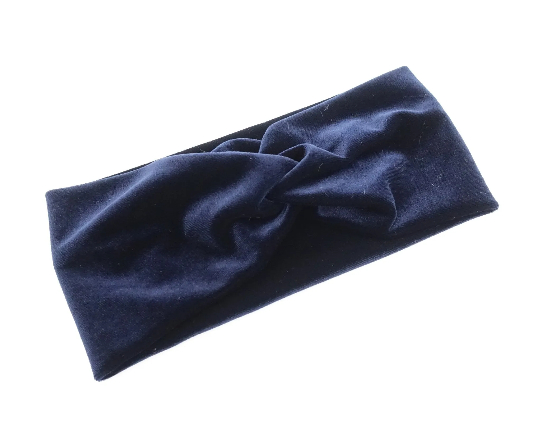 velvet span front twist non elastic headband fashion Fall Winter headband