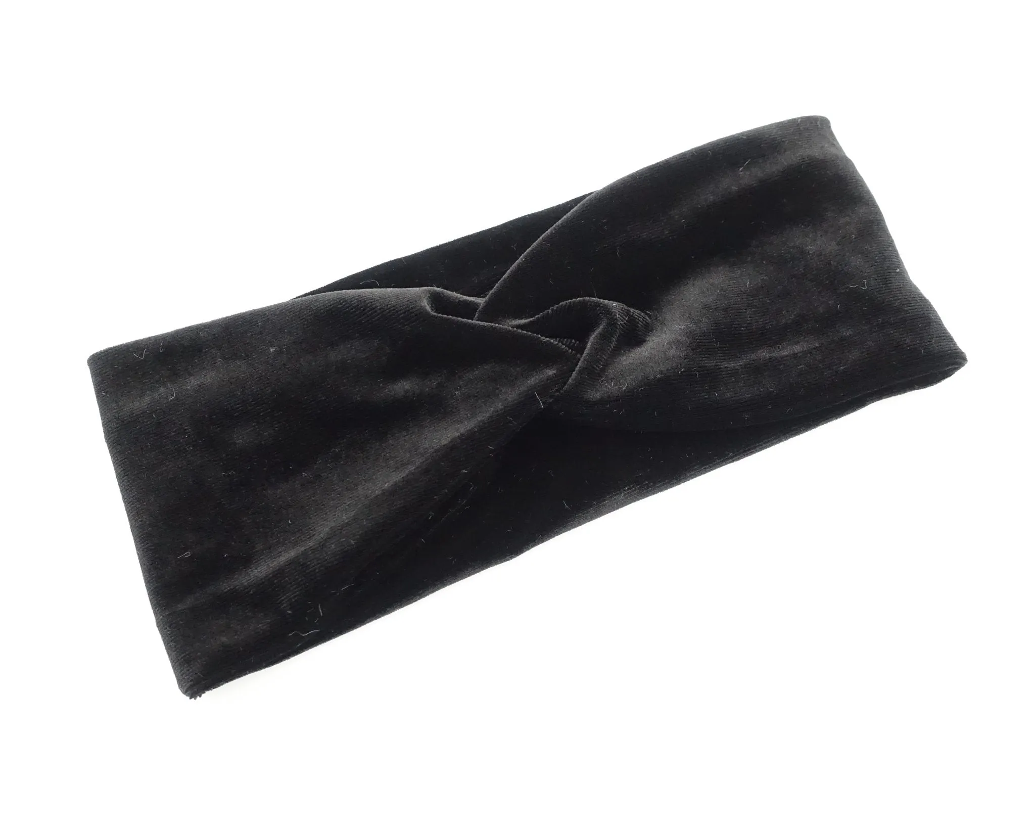 velvet span front twist non elastic headband fashion Fall Winter headband