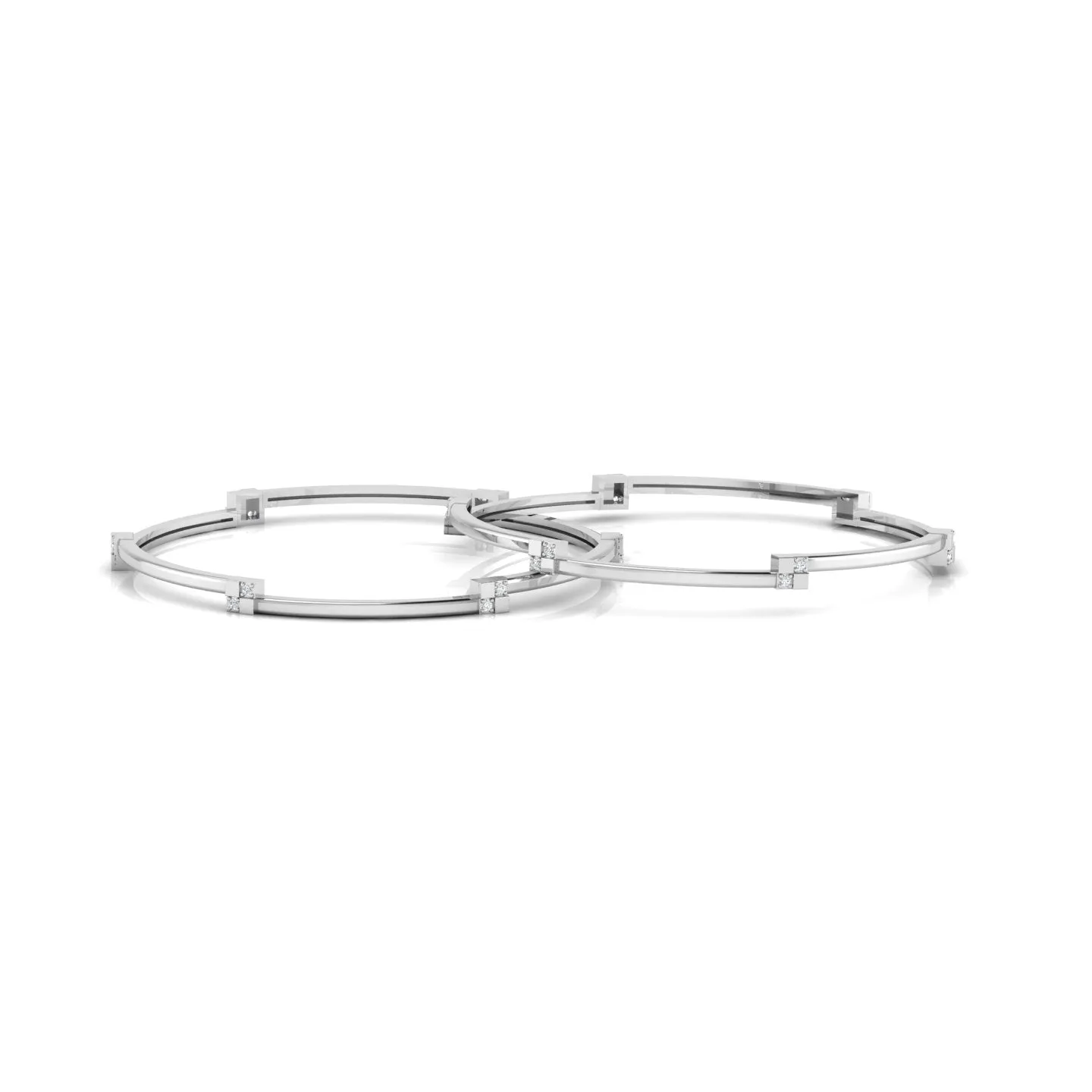 Vivid Sterling Silver Bangle