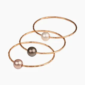 Wailea Bangle Pearl Set