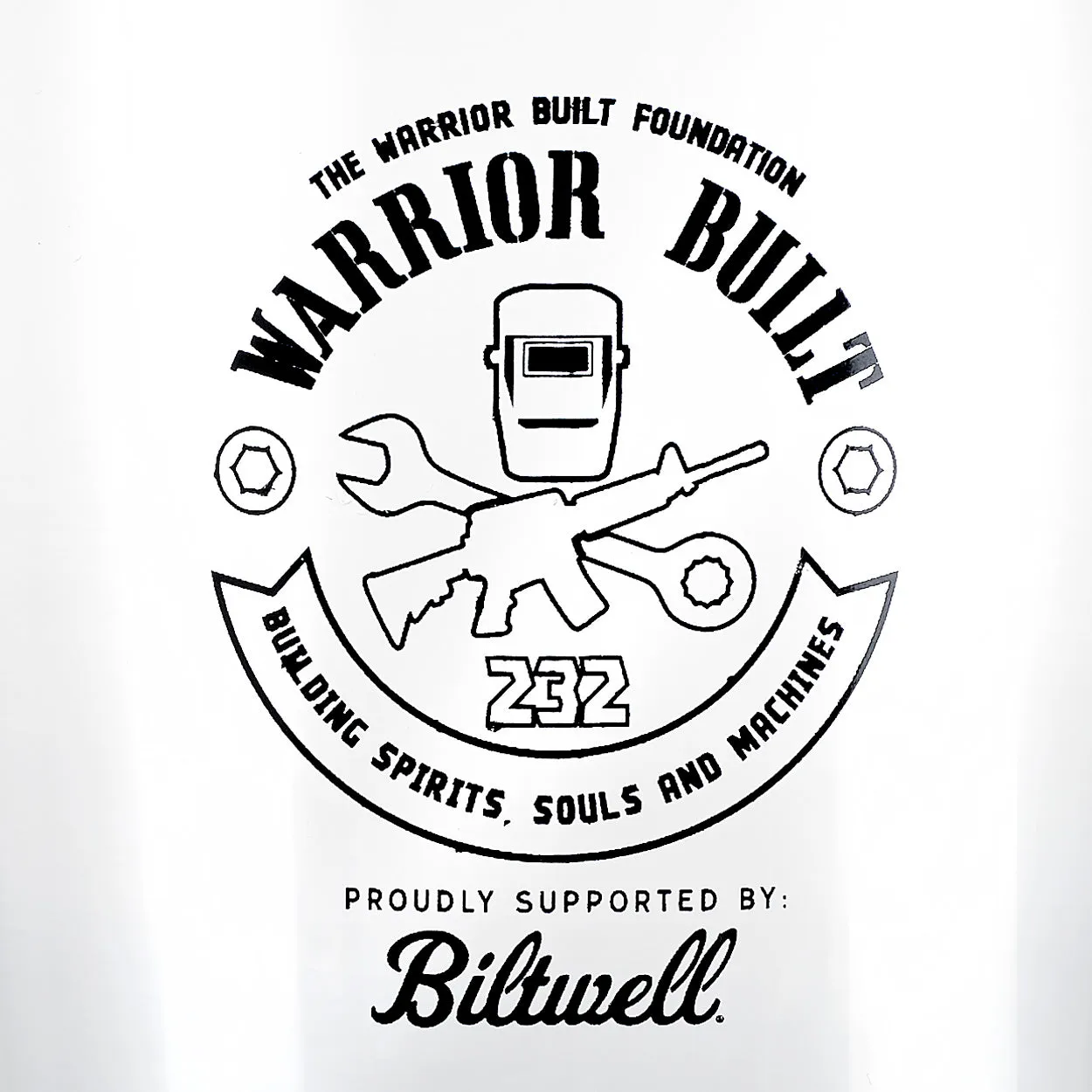 Warrior Built 2020 Pint Glass