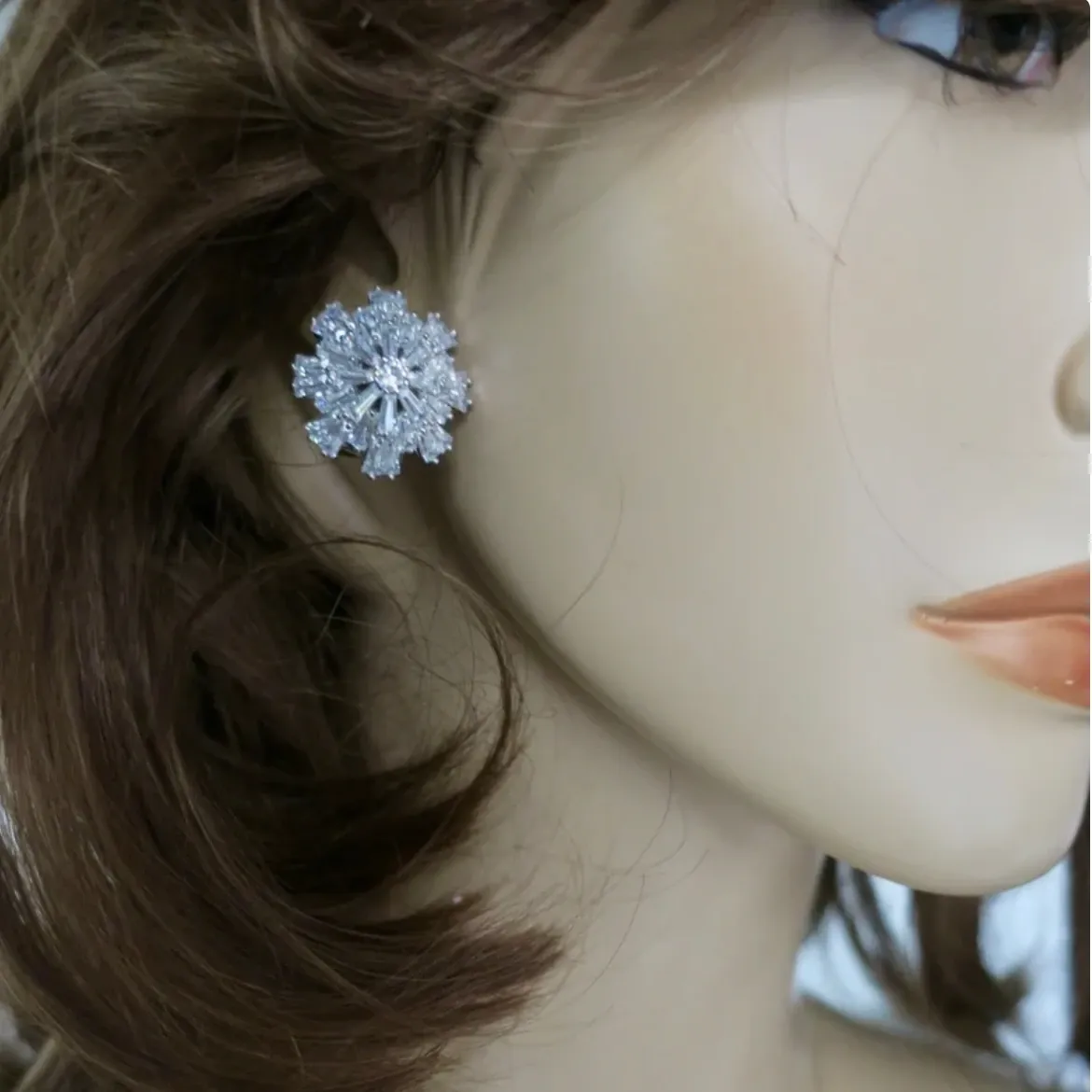 Wavy Cz Hair Comb