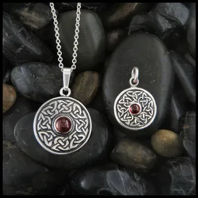 Wheel of Life Pendants in Silver